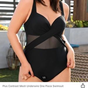 NWT Shein Plus Swim Suit 3X